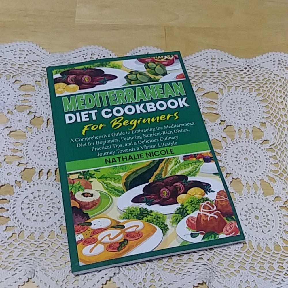 Book Sale! 3 for $10! Mediterranean Diet Cookbook for Beginners